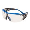SecureFit™ 400X Safety Glasses, Blue/Grey frame, Scotchgard™ Anti-Fog / Anti-Scratch Coating (K&N), Clear Lens, SF401XSGAF-BLU-EU